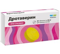 Дротаверин таб 40 мг 28 шт Renewal