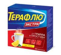 ТЕРАФЛЮ ЭКСТРА  пор. №10 (лимон)
